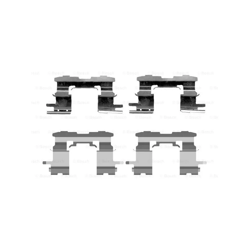 Kit d'accessoires, plaquette de frein à disque BOSCH 1 987 474 407