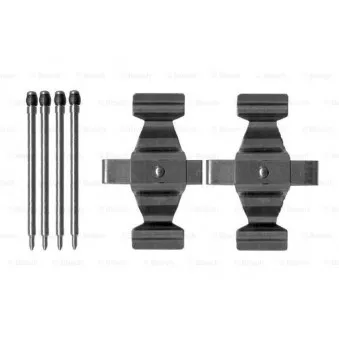 Kit d'accessoires, plaquette de frein à disque BOSCH 1 987 474 411