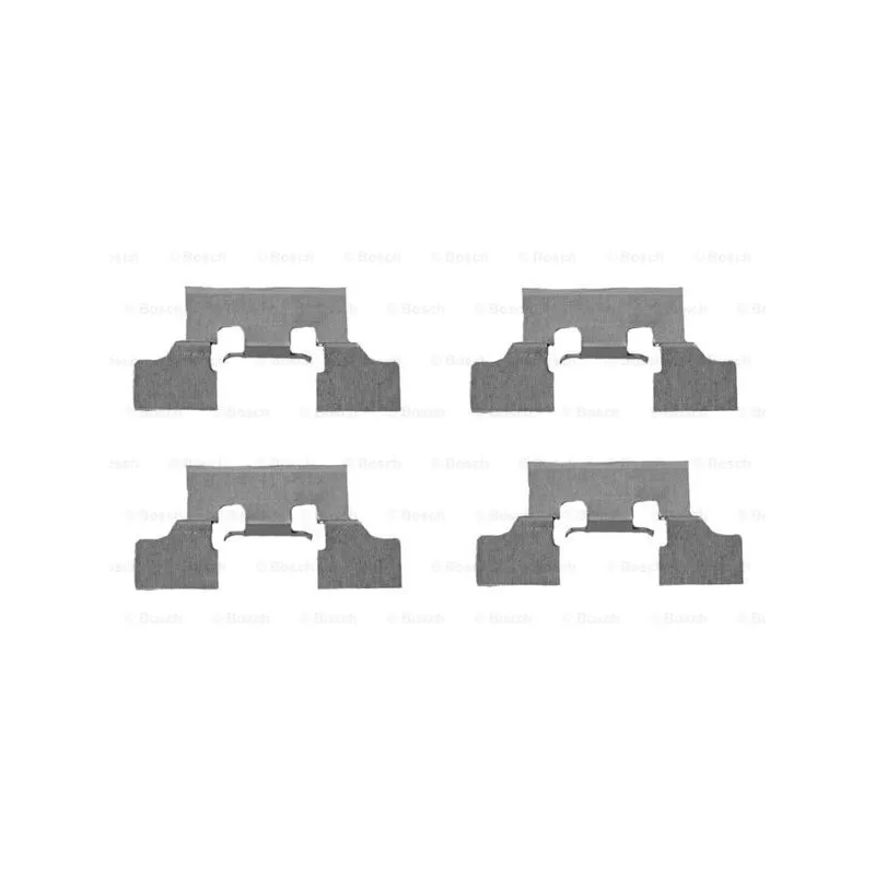 Kit d'accessoires, plaquette de frein à disque BOSCH 1 987 474 412