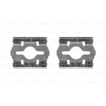 Kit d'accessoires, plaquette de frein à disque BOSCH 1 987 474 417