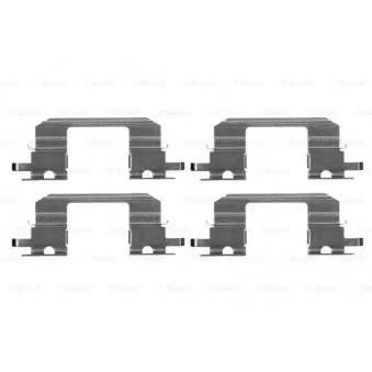 Kit d'accessoires, plaquette de frein à disque BOSCH 1 987 474 427
