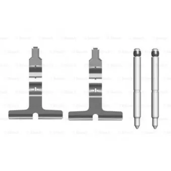 Kit d'accessoires, plaquette de frein à disque BOSCH 1 987 474 430