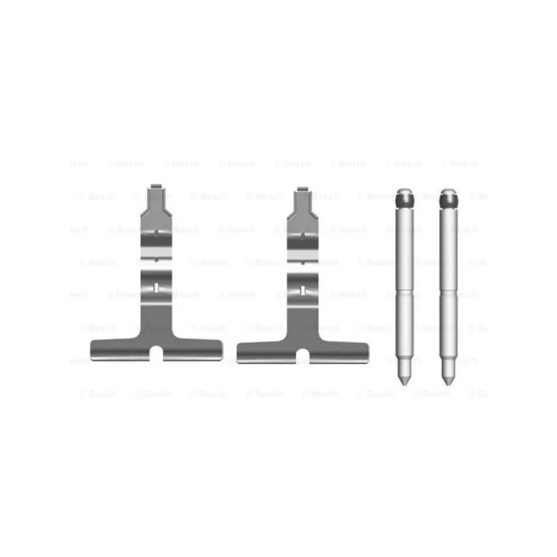 Kit d'accessoires, plaquette de frein à disque BOSCH 1 987 474 430
