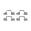 Kit d'accessoires, plaquette de frein à disque BOSCH 1 987 474 435 - Visuel 1