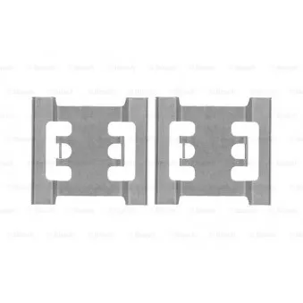 Kit d'accessoires, plaquette de frein à disque BOSCH 1 987 474 437