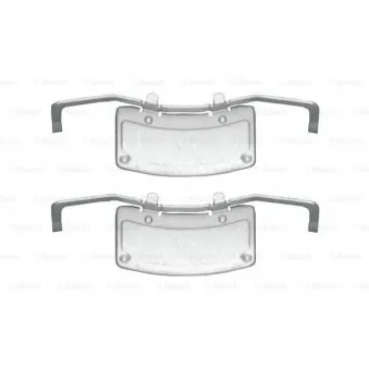Kit d'accessoires, plaquette de frein à disque BOSCH 1 987 474 445