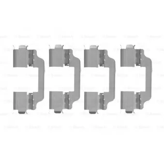 Kit d'accessoires, plaquette de frein à disque BOSCH 1 987 474 446