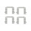 Kit d'accessoires, plaquette de frein à disque BOSCH 1 987 474 447 - Visuel 1