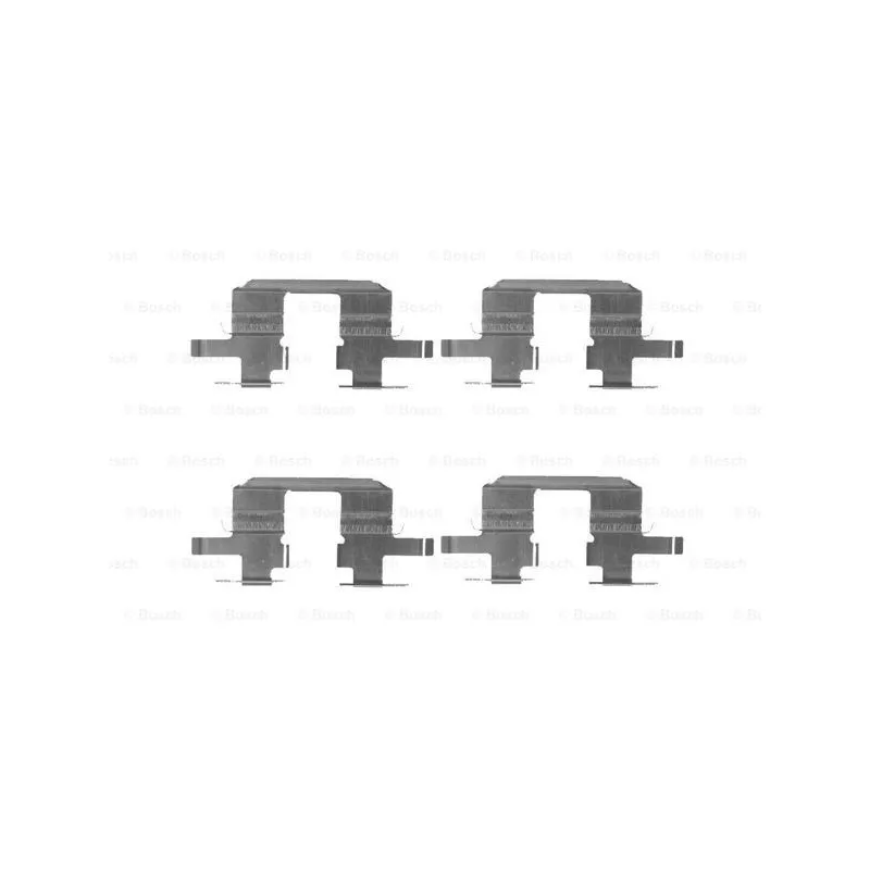 Kit d'accessoires, plaquette de frein à disque BOSCH 1 987 474 449
