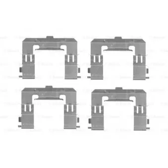 Kit d'accessoires, plaquette de frein à disque BOSCH 1 987 474 450