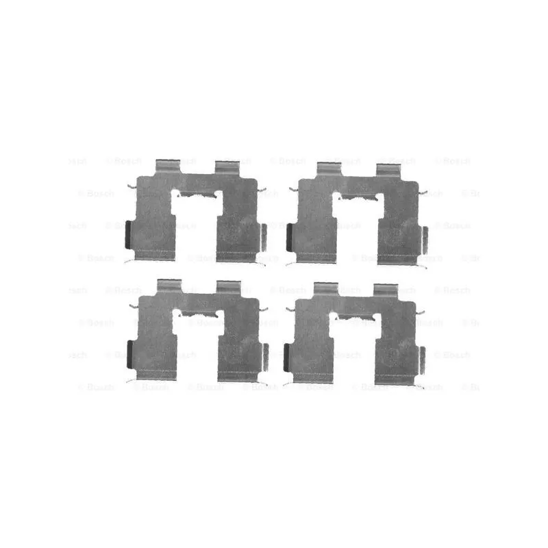 Kit d'accessoires, plaquette de frein à disque BOSCH 1 987 474 452