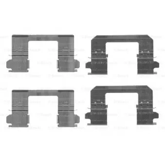 Kit d'accessoires, plaquette de frein à disque BOSCH 1 987 474 461