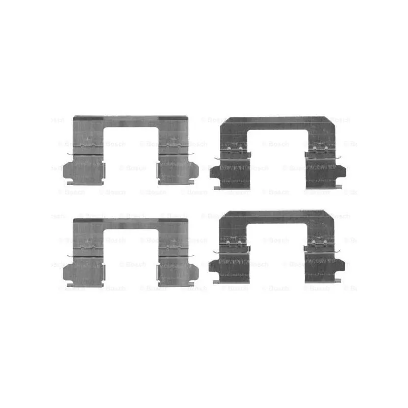 Kit d'accessoires, plaquette de frein à disque BOSCH 1 987 474 461