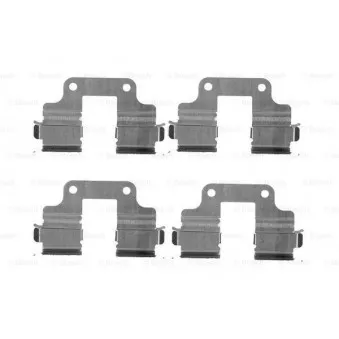 Kit d'accessoires, plaquette de frein à disque BOSCH 1 987 474 463