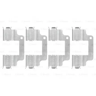 Kit d'accessoires, plaquette de frein à disque BOSCH 1 987 474 464