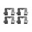 Kit d'accessoires, plaquette de frein à disque BOSCH 1 987 474 465 - Visuel 1
