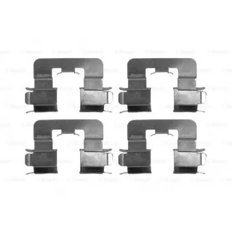 Kit d'accessoires, plaquette de frein à disque BOSCH 1 987 474 465