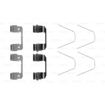 Kit d'accessoires, plaquette de frein à disque BOSCH 1 987 474 466