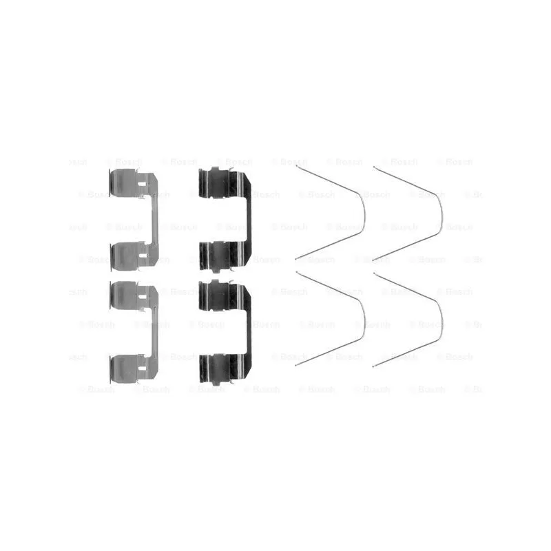 Kit d'accessoires, plaquette de frein à disque BOSCH 1 987 474 466