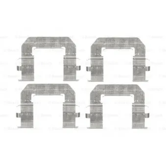 Kit d'accessoires, plaquette de frein à disque BOSCH 1 987 474 480