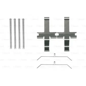 Kit d'accessoires, plaquette de frein à disque BOSCH 1 987 474 485