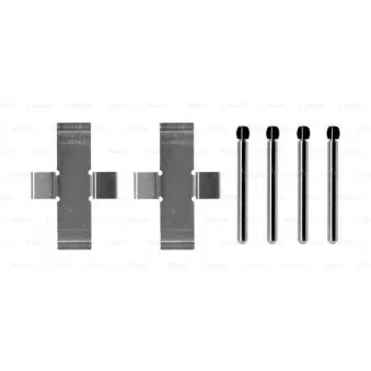 Kit d'accessoires, plaquette de frein à disque BOSCH 1 987 474 600