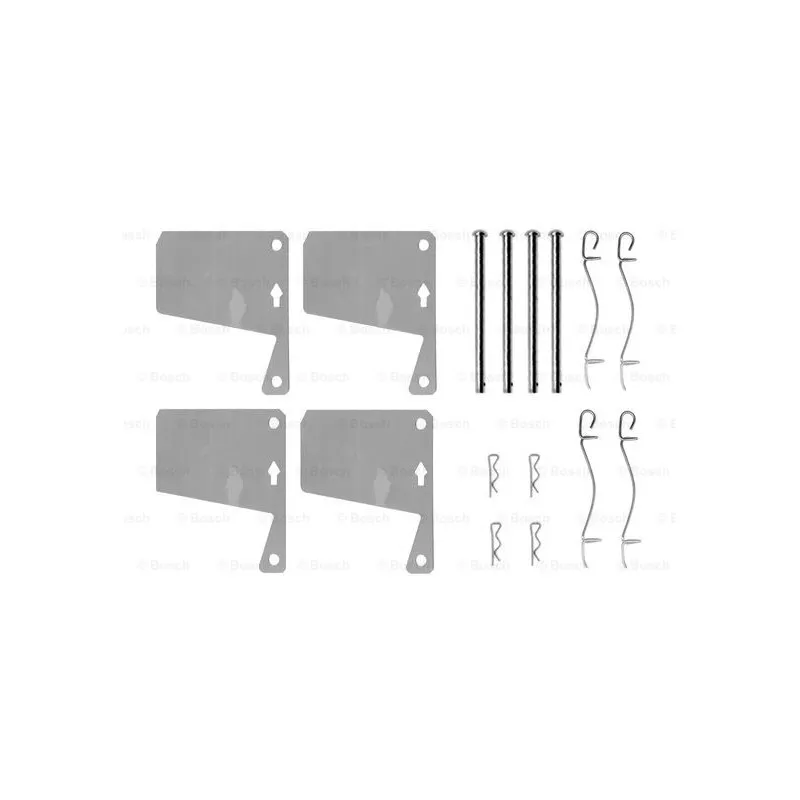 Kit d'accessoires, plaquette de frein à disque BOSCH 1 987 474 601
