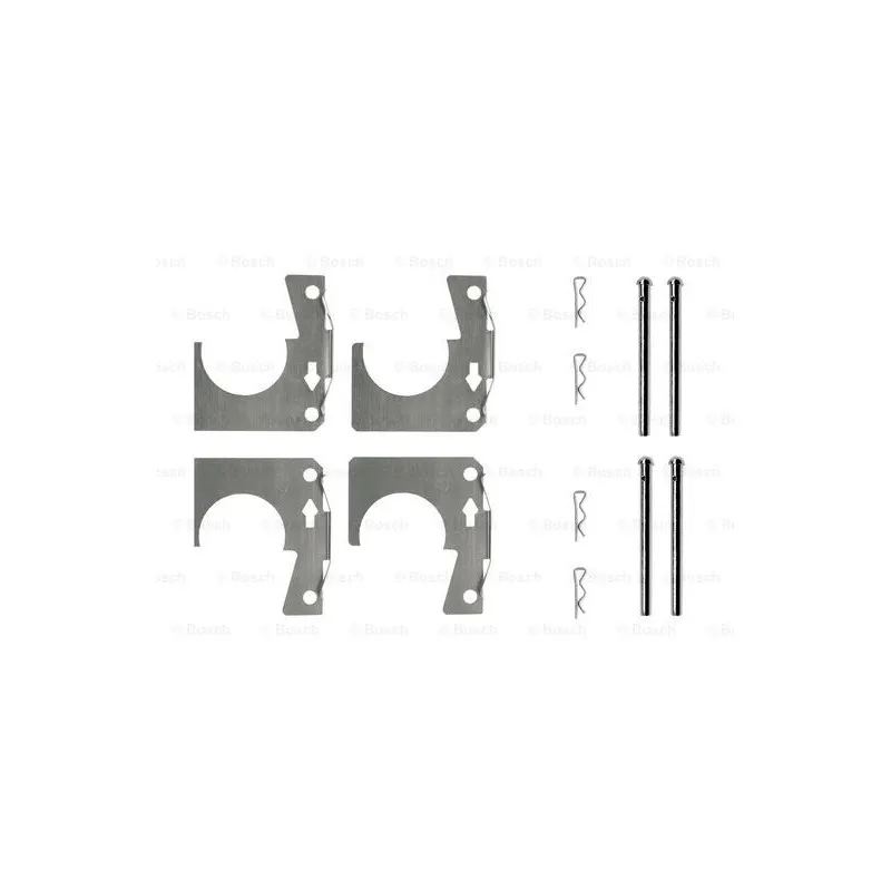 Kit d'accessoires, plaquette de frein à disque BOSCH 1 987 474 602