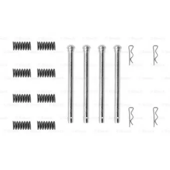 Kit d'accessoires, plaquette de frein à disque BOSCH 1 987 474 603