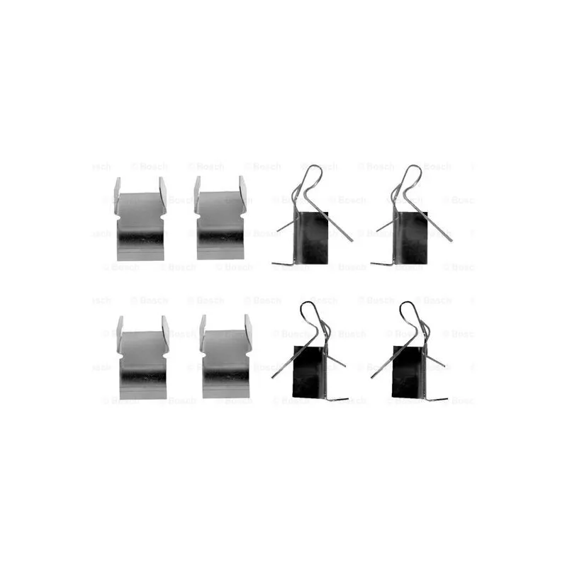 Kit d'accessoires, plaquette de frein à disque BOSCH 1 987 474 606