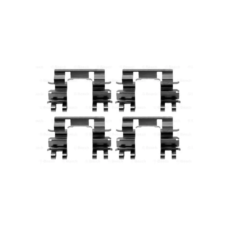 Kit d'accessoires, plaquette de frein à disque BOSCH 1 987 474 607