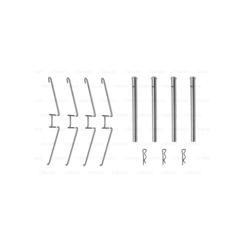 Kit d'accessoires, plaquette de frein à disque BOSCH 1 987 474 611
