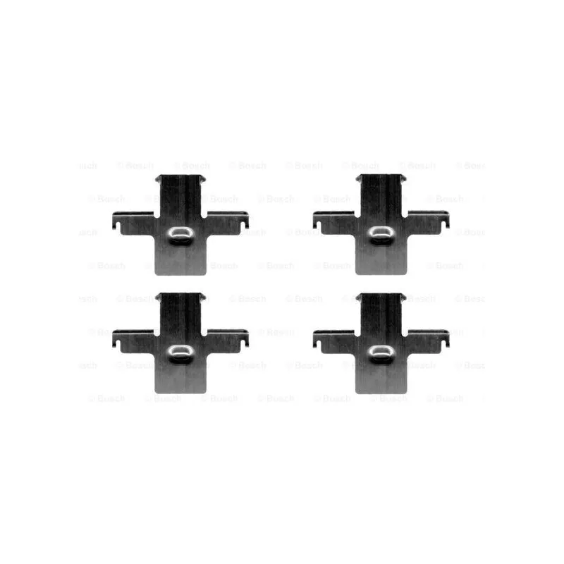 Kit d'accessoires, plaquette de frein à disque BOSCH 1 987 474 612