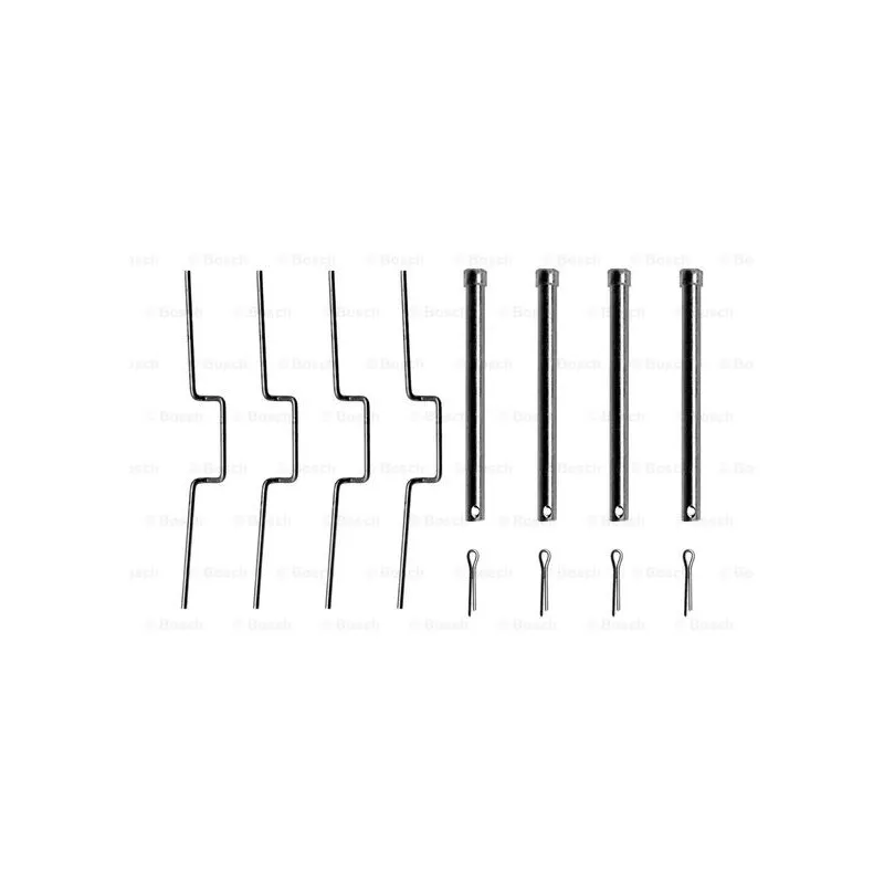 Kit d'accessoires, plaquette de frein à disque BOSCH 1 987 474 614