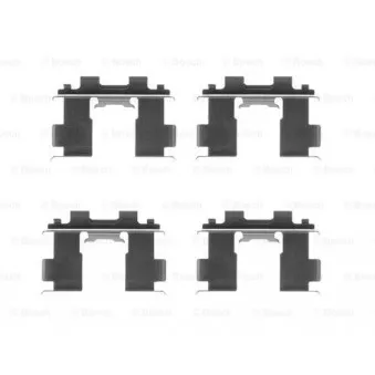 Kit d'accessoires, plaquette de frein à disque BOSCH 1 987 474 618