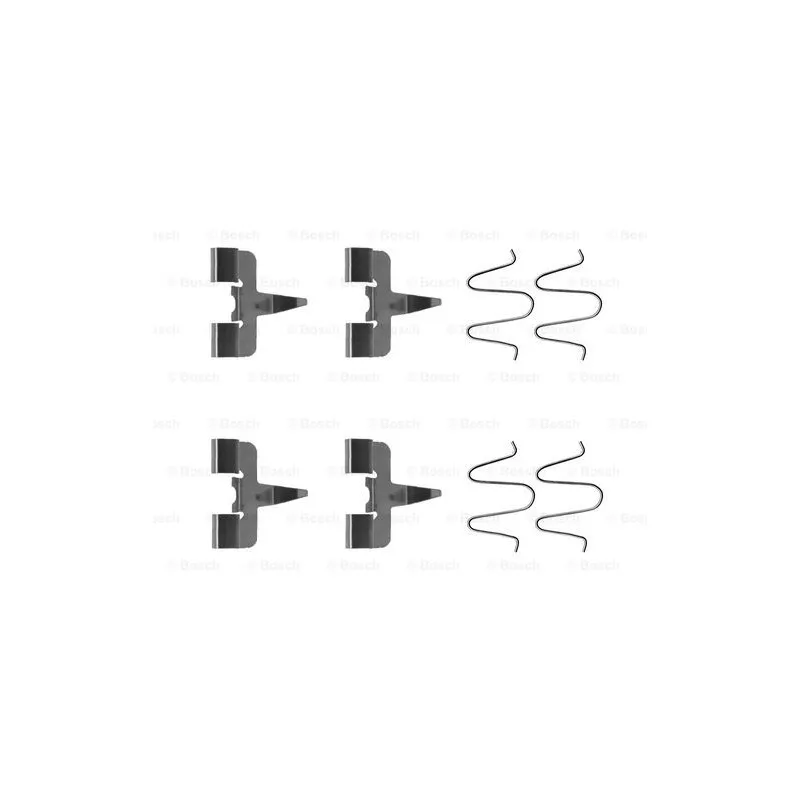 Kit d'accessoires, plaquette de frein à disque BOSCH 1 987 474 619
