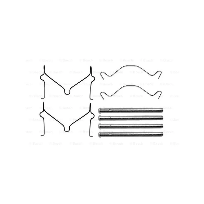 Kit d'accessoires, plaquette de frein à disque BOSCH 1 987 474 621