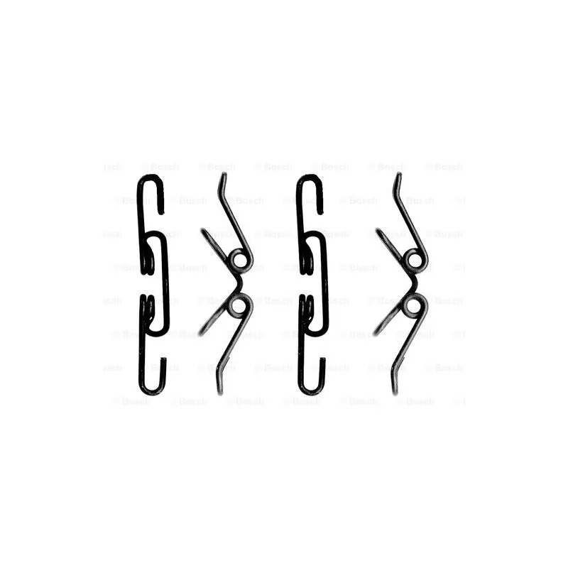 Kit d'accessoires, plaquette de frein à disque BOSCH 1 987 474 626