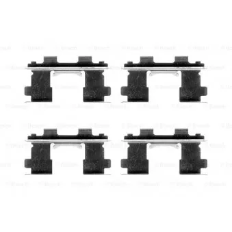Kit d'accessoires, plaquette de frein à disque BOSCH 1 987 474 631