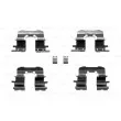 Kit d'accessoires, plaquette de frein à disque BOSCH 1 987 474 641 - Visuel 1