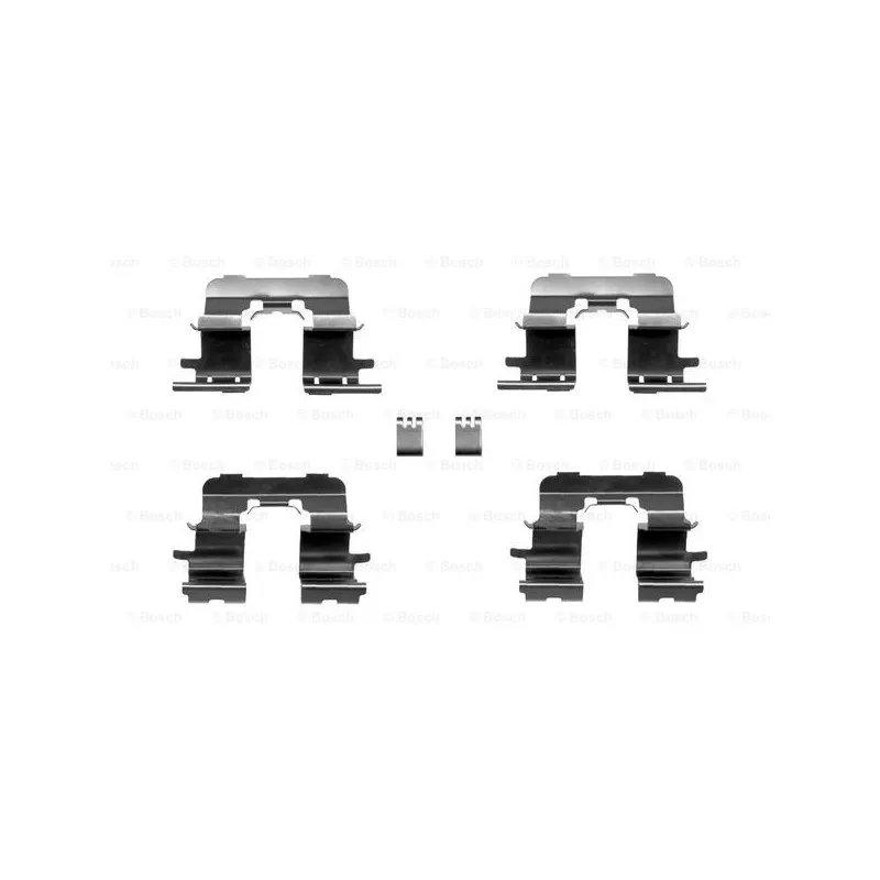 Kit d'accessoires, plaquette de frein à disque BOSCH 1 987 474 641