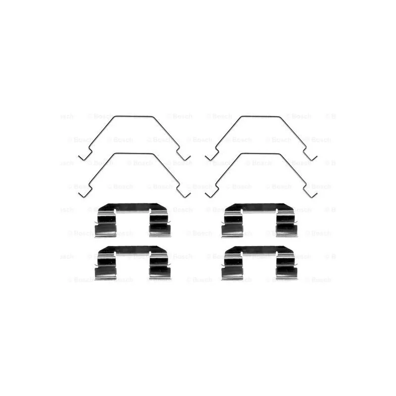 Kit d'accessoires, plaquette de frein à disque BOSCH 1 987 474 642