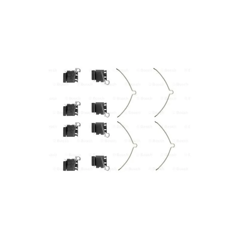 Kit d'accessoires, plaquette de frein à disque BOSCH 1 987 474 653