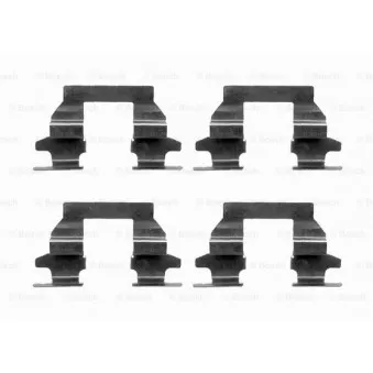 Kit d'accessoires, plaquette de frein à disque BOSCH 1 987 474 655