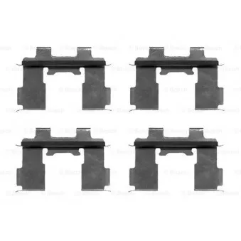 Kit d'accessoires, plaquette de frein à disque BOSCH 1 987 474 657