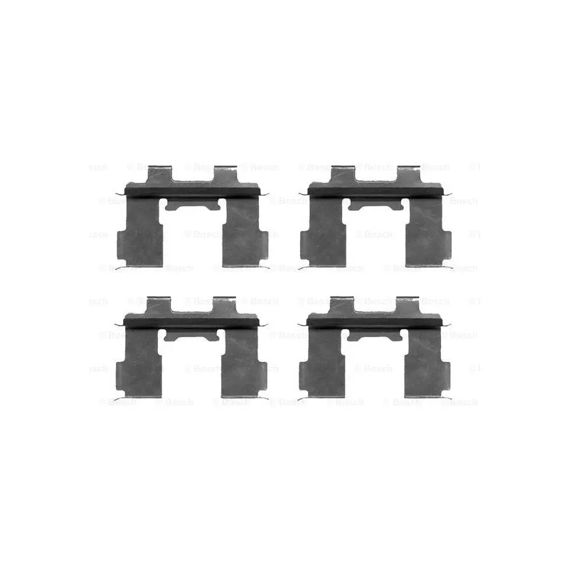 Kit d'accessoires, plaquette de frein à disque BOSCH 1 987 474 657