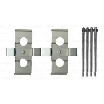 Kit d'accessoires, plaquette de frein à disque BOSCH 1 987 474 660