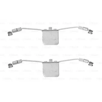 Kit d'accessoires, plaquette de frein à disque BOSCH 1 987 474 662