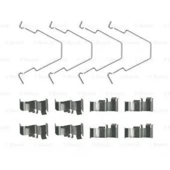 Kit d'accessoires, plaquette de frein à disque BOSCH 1 987 474 666