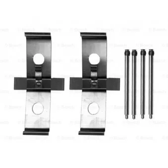 Kit d'accessoires, plaquette de frein à disque BOSCH 1 987 474 680